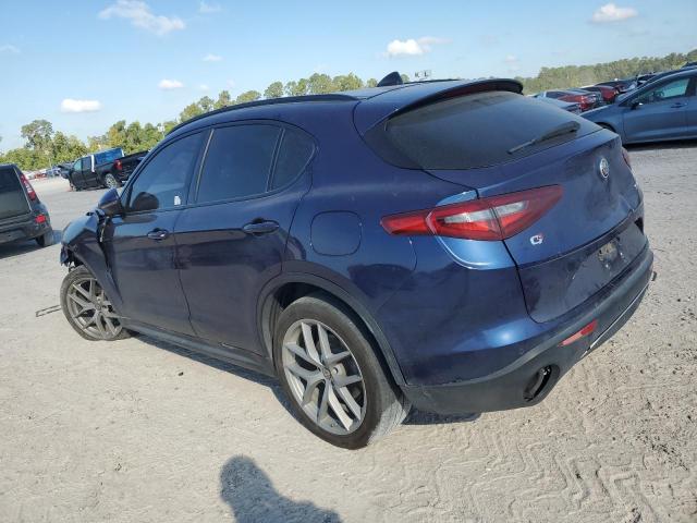 ZASFAKNN1J7B86803 - 2018 ALFA ROMEO STELVIO TI SPORT BLUE photo 2