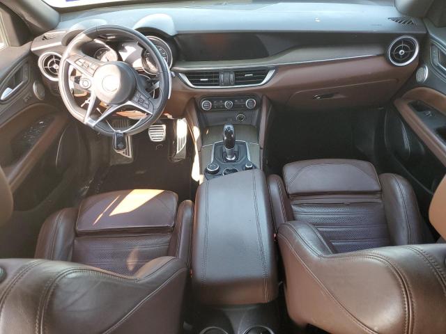 ZASFAKNN1J7B86803 - 2018 ALFA ROMEO STELVIO TI SPORT BLUE photo 8