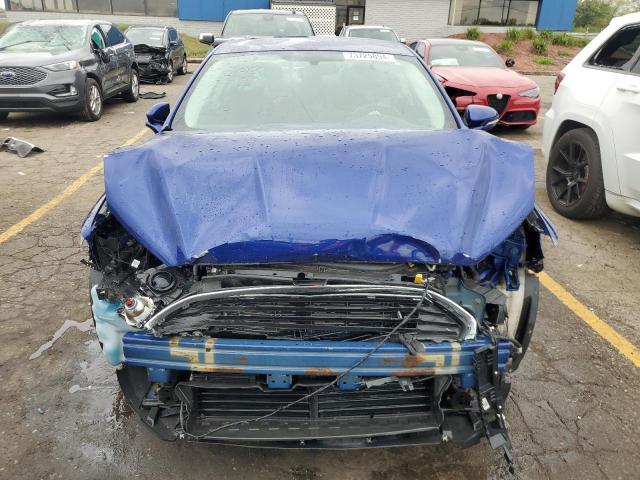 1FA6P0H71G5112333 - 2016 FORD FUSION SE BLUE photo 5