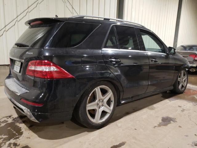 4JGDA5HB8EA404890 - 2014 MERCEDES-BENZ ML 350 4MATIC BLACK photo 3
