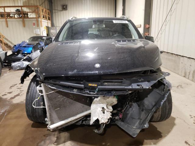 4JGDA5HB8EA404890 - 2014 MERCEDES-BENZ ML 350 4MATIC BLACK photo 5