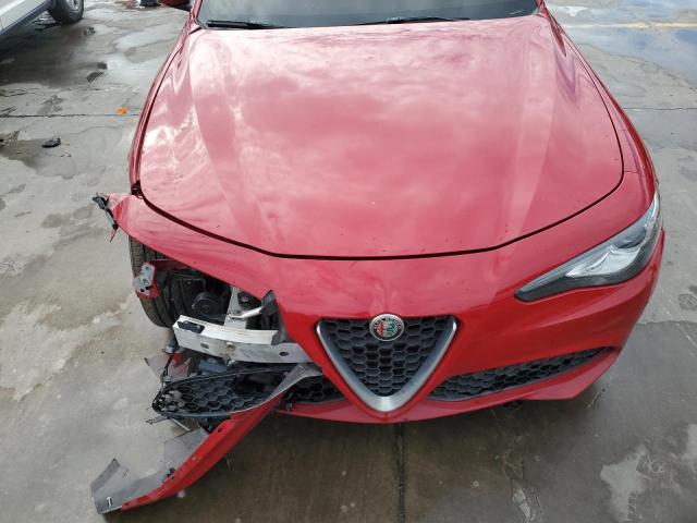 ZARFAEDN4J7593418 - 2018 ALFA ROMEO GIULIA Q4 RED photo 11