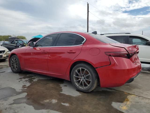 ZARFAEDN4J7593418 - 2018 ALFA ROMEO GIULIA Q4 RED photo 2