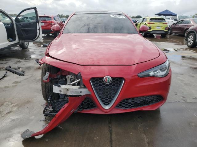 ZARFAEDN4J7593418 - 2018 ALFA ROMEO GIULIA Q4 RED photo 5