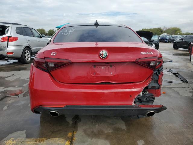 ZARFAEDN4J7593418 - 2018 ALFA ROMEO GIULIA Q4 RED photo 6