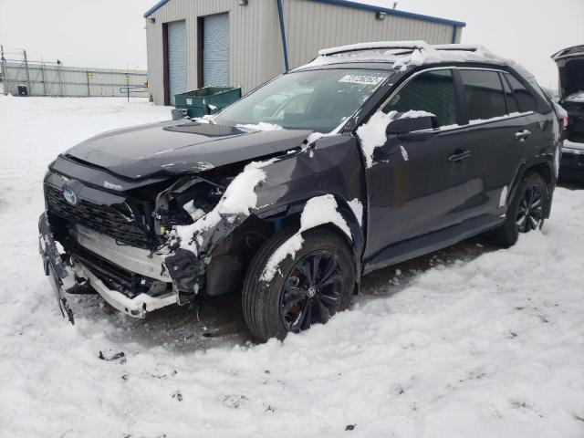 4T3E6RFV4NU094740 - 2022 TOYOTA RAV4 XSE GRAY photo 1