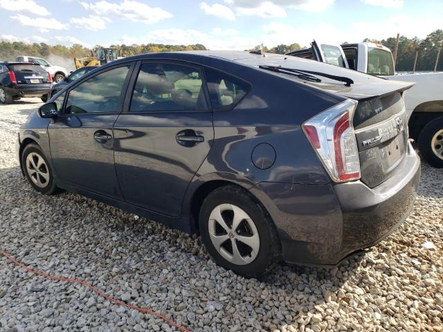 JTDKN3DU8E0383637 - 2014 TOYOTA PRIUS GRAY photo 2