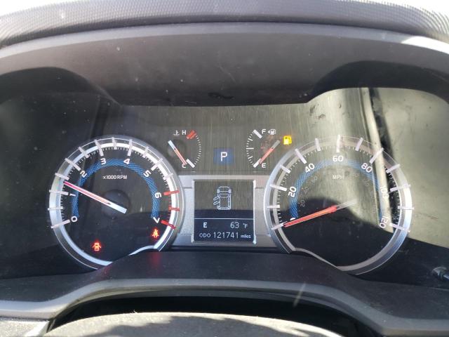 JTEBU5JR5G5288713 - 2016 TOYOTA 4RUNNER SR5/SR5 PREMIUM შავი ფოტო 9