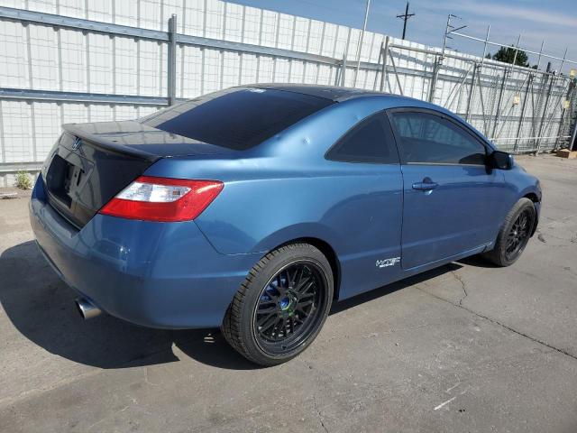 2HGFG11647H523494 - 2007 HONDA CIVIC LX BLUE photo 3