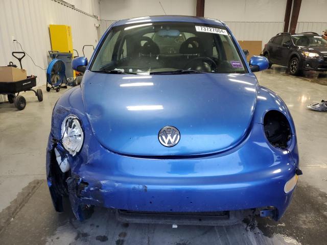 3VWCK21C81M448008 - 2001 VOLKSWAGEN NEW BEETLE GLS BLUE photo 5