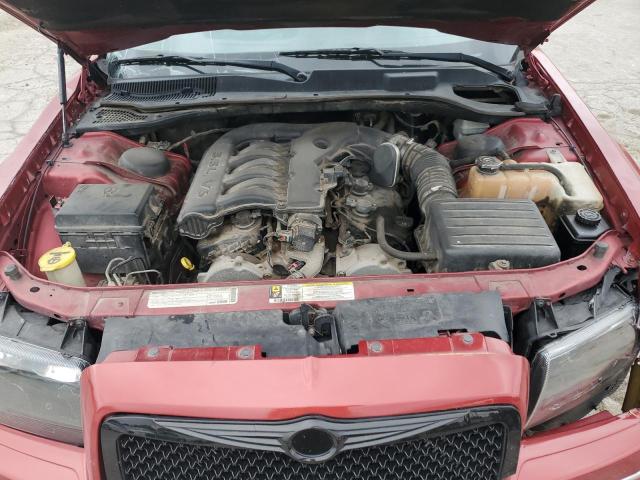 2C3CA5CV6AH206536 - 2010 CHRYSLER 300 TOURING RED photo 11