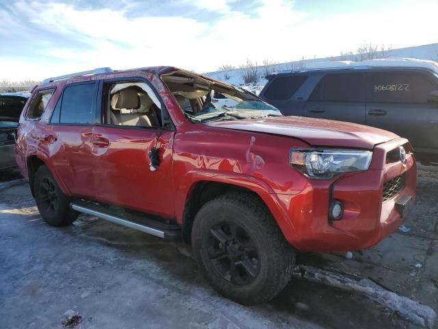 JTEBU5JR2E5189277 - 2014 TOYOTA 4RUNNER SR5 RED photo 4