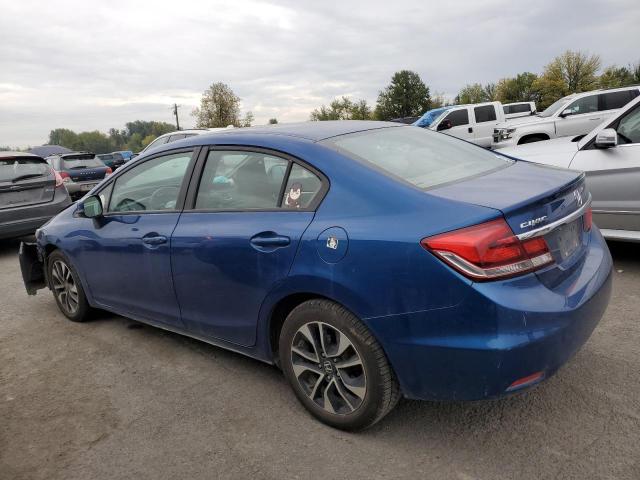 19XFB2F84DE078159 - 2013 HONDA CIVIC EX BLUE photo 2