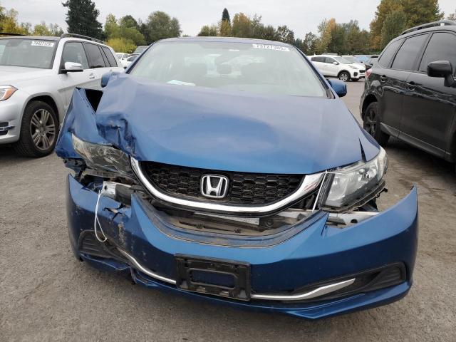 19XFB2F84DE078159 - 2013 HONDA CIVIC EX BLUE photo 5