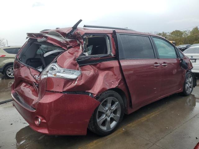 5TDXK3DC0FS539299 - 2015 TOYOTA SIENNA SPORT BURGUNDY photo 3