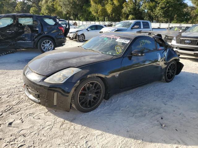 JN1BZ34D08M701657 - 2008 NISSAN 350Z COUPE BLACK photo 1