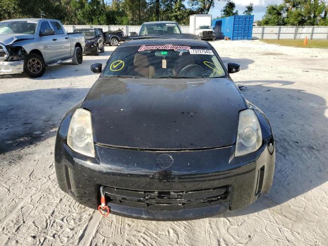 JN1BZ34D08M701657 - 2008 NISSAN 350Z COUPE BLACK photo 5