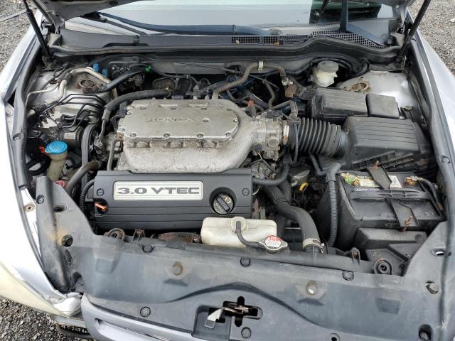 1HGCM66825A063752 - 2005 HONDA ACCORD EX SILVER photo 11