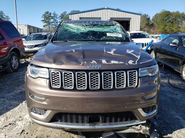 1C4RJFJG3JC478920 - 2018 JEEP GRAND CHER SUMMIT Qəhvəyi foto 5