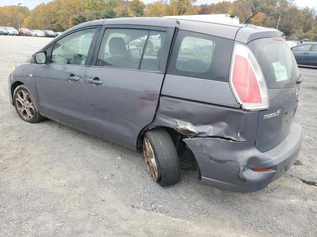 JM1CR29L990356875 - 2009 MAZDA MAZDA5 GRAY photo 2