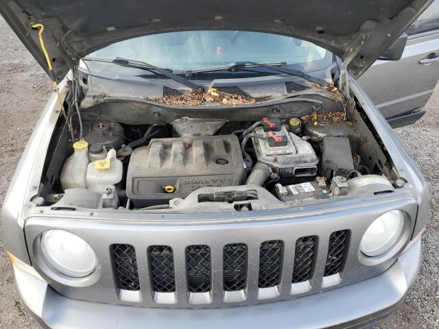 1C4NJRAB7DD186397 - 2013 JEEP PATRIOT GRAY photo 12