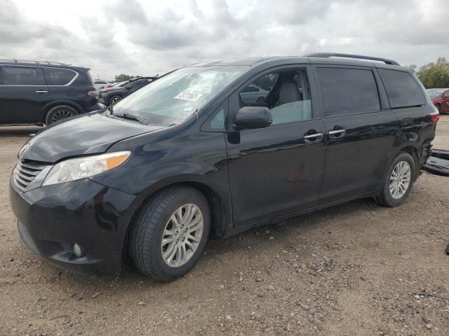 5TDYK3DC1GS723253 - 2016 TOYOTA SIENNA XLE BLACK photo 1