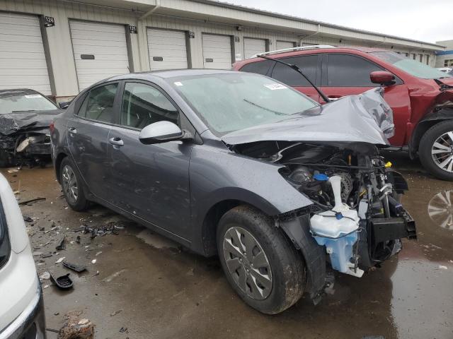 3KPA24AB0KE233232 - 2019 KIA RIO S GRAY photo 4