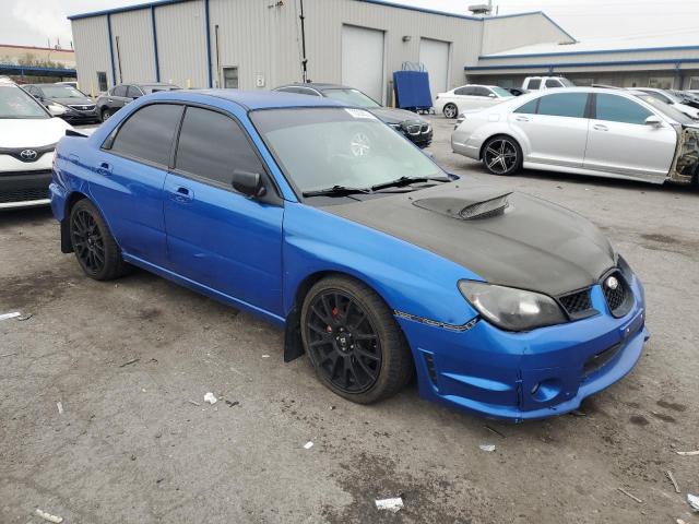 JF1GD79696G525907 - 2006 SUBARU IMPREZA WRX BLUE photo 4