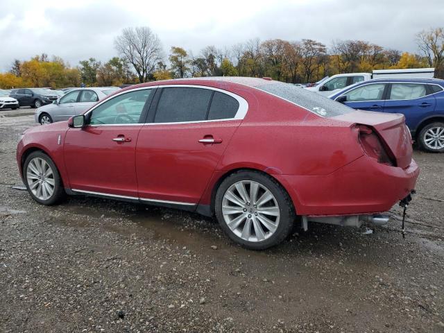 1LNHL9FT5EG607022 - 2014 LINCOLN MKS RED photo 2