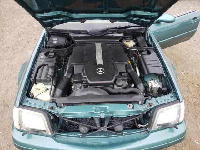 WDBFA68F2YF190538 - 2000 MERCEDES-BENZ SL 500 GREEN photo 11