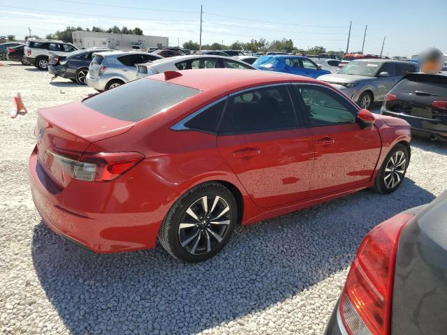 2HGFE1F74RH328831 - 2024 HONDA CIVIC EX RED photo 3