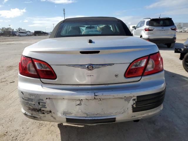 1C3LC55R88N223592 - 2008 CHRYSLER SEBRING TOURING GRAY photo 6