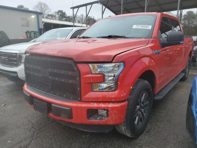 1FTEW1CP2GFC64976 - 2016 FORD F150 SUPER RED photo 1