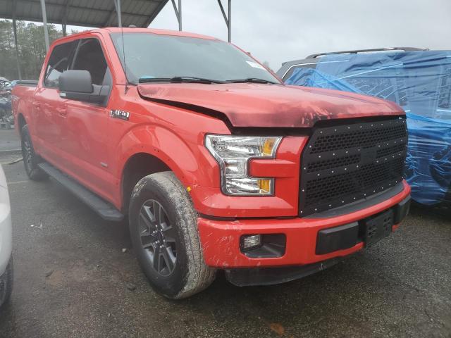 1FTEW1CP2GFC64976 - 2016 FORD F150 SUPER RED photo 4