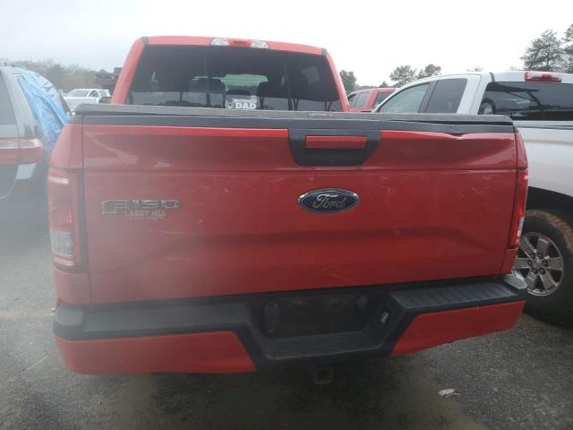 1FTEW1CP2GFC64976 - 2016 FORD F150 SUPER RED photo 6