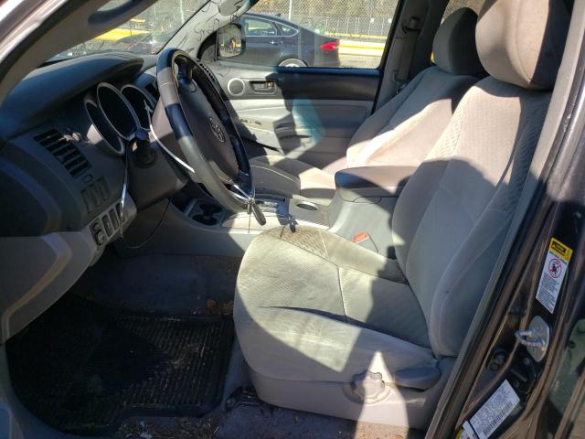 5TETX4CN2AZ731408 - 2010 TOYOTA TACOMA ACCESS CAB Сұр фото 7