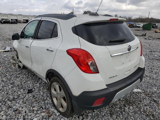 KL4CJASB9GB612401 - 2016 BUICK ENCORE WHITE photo 2