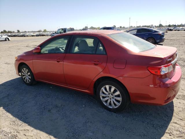 JTDBU4EEXC9171136 - 2012 TOYOTA COROLLA LE BASE RED photo 2