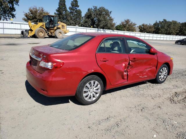 JTDBU4EEXC9171136 - 2012 TOYOTA COROLLA LE BASE RED photo 3