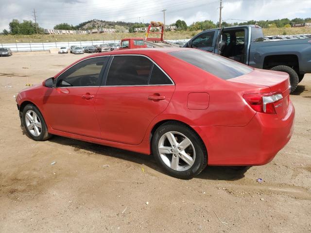 4T1BF1FK1EU783721 - 2014 TOYOTA CAMRY L RED photo 2