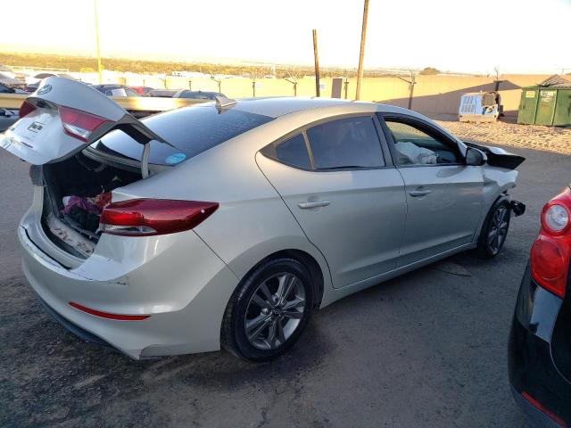 5NPD84LF4HH107133 - 2017 HYUNDAI ELANTRA SE SILVER photo 3