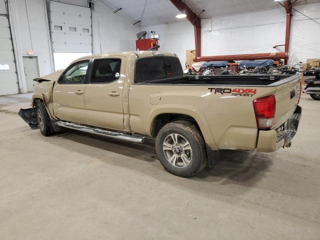 5TFDZ5BN2HX018001 - 2017 TOYOTA TACOMA DOUBLE CAB TAN photo 2