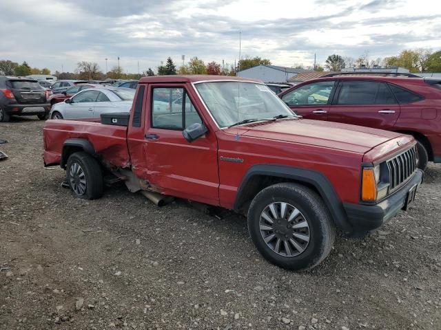 1J7FT26E1KL517872 - 1989 JEEP COMANCHE RED photo 4