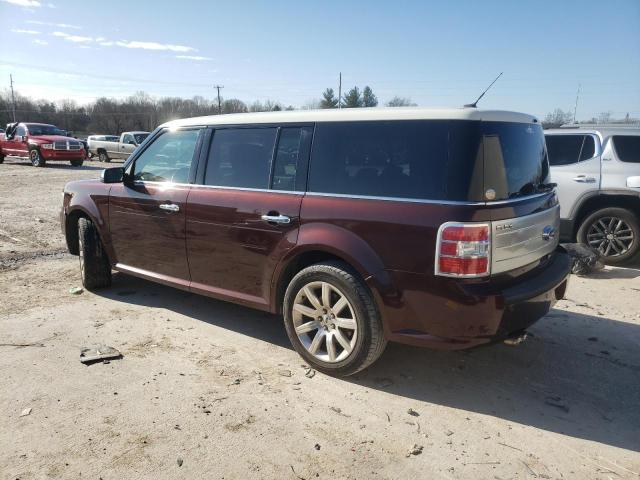 2FMDK53C89BA42292 - 2009 FORD FLEX LIMITED BURGUNDY photo 2