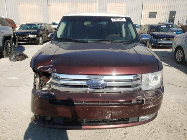 2FMDK53C89BA42292 - 2009 FORD FLEX LIMITED BURGUNDY photo 5