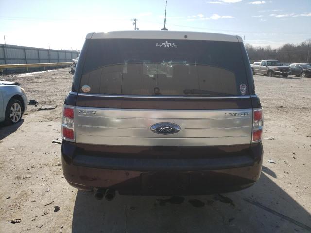 2FMDK53C89BA42292 - 2009 FORD FLEX LIMITED BURGUNDY photo 6