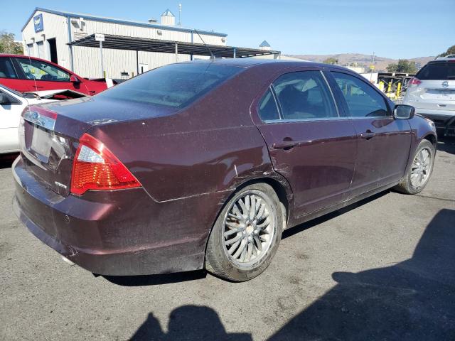 3FAHP0JG5BR178828 - 2011 FORD FUSION SEL MAROON photo 3