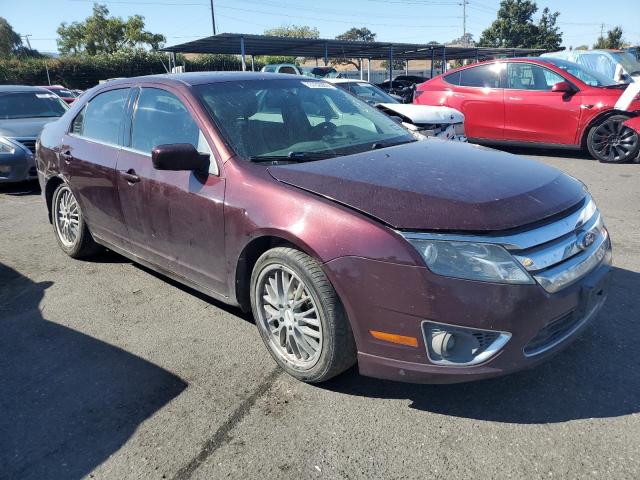 3FAHP0JG5BR178828 - 2011 FORD FUSION SEL MAROON photo 4