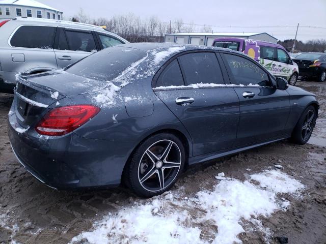 55SWF6EB0GU109980 - 2016 MERCEDES-BENZ C 450 4MATIC AMG GRAY photo 3