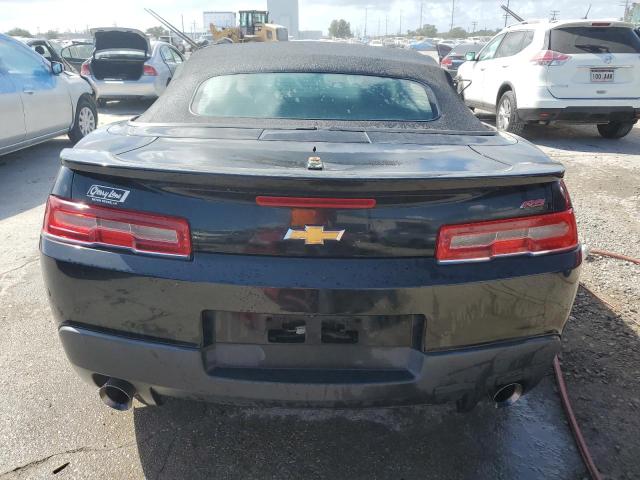 2G1FD3D34F9169577 - 2015 CHEVROLET CAMARO LT BLACK photo 6